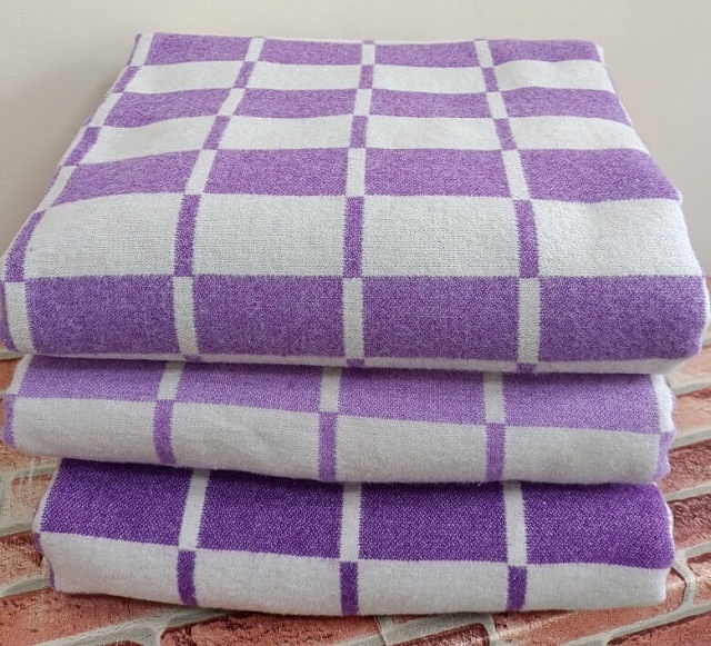 Одеяло байковое 400 гр. 80% хлопок, 140x205 см