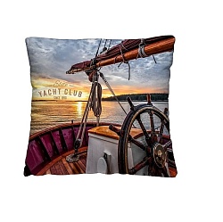 Подушка декоративная  Яхта, 40*40 см