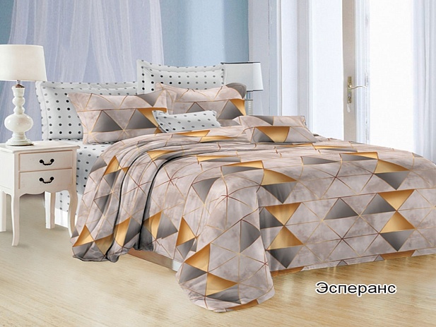 Комплект постельного белья 2-х спальный Satin Collection, Эсперанс