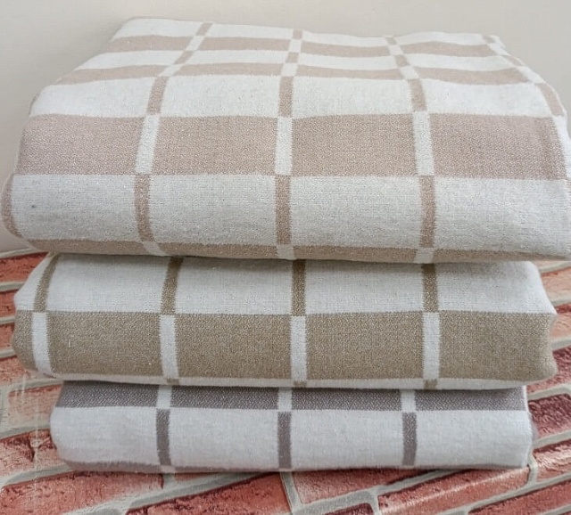 Одеяло байковое 400 гр. 80% хлопок, 140x205 см