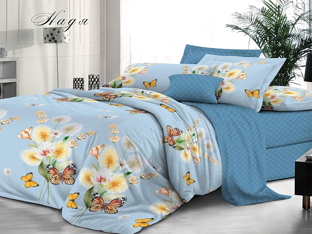 Комплект постельного белья 1,5 спальный "Белла Вита Люкс" Эльф, Надя