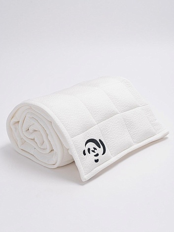 Утяжеленное одеяло PandaHug стеганое PHGH3368 / аромароллер в подарок, 140*195 см