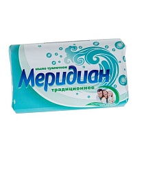 Мыло туалетное "МЕРИДИАН" традиционное в бумажной обертке, 100 гр 