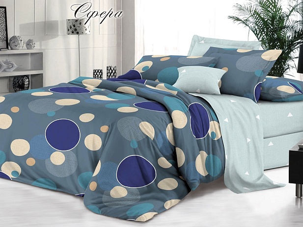 Комплект постельного белья Семейный "Белла Вита Люкс" Эльф, Сфера