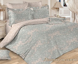 Комплект постельного белья 2х спальный с Евро простыней, Льняная палитра