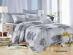 Комплект постельного белья Евростандарт Satin Collection, Гризайль
