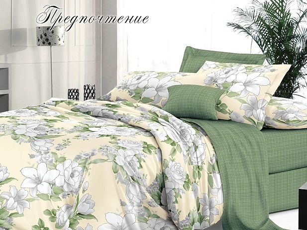 Комплект постельного белья Евро "Sateen De Luxe" Эльф, Предпочтение