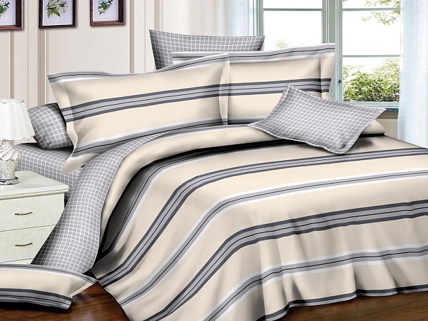 Комплект постельного белья 1,5 спальный Satin Collection, Моиз