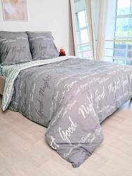 Комплект постельного белья 2-х спальный с Евро простыней, Гуд Найт
