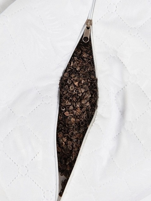 Подушка "Сила Природы" полиэстер эконом с лузгой гречихи SP653/677, 40*60см