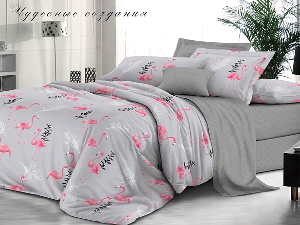 Комплект постельного белья Семейный "Белла Вита Люкс" Эльф, Чудесные создания