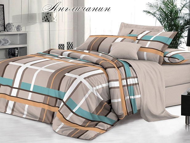 Комплект постельного белья Семейный "Белла Вита Люкс" Эльф, Англичанин