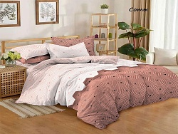 Комплект постельного белья Семейный "Domo Vita", Соты