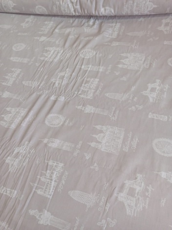 Ткань сатин Лондон