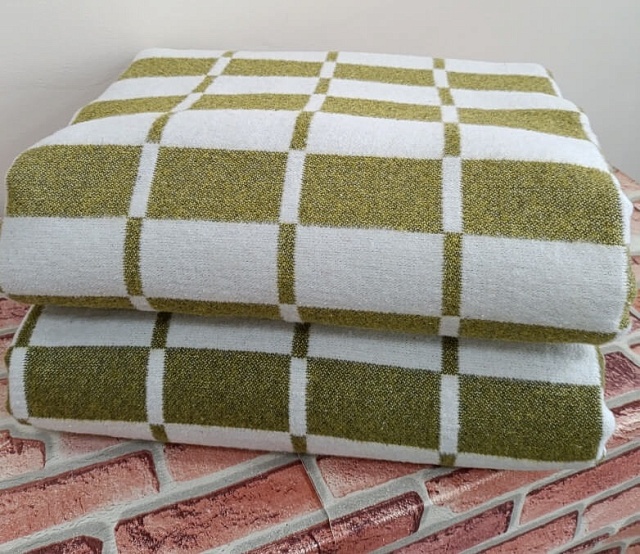 Одеяло байковое 400 гр. 80% хлопок, 140x205 см