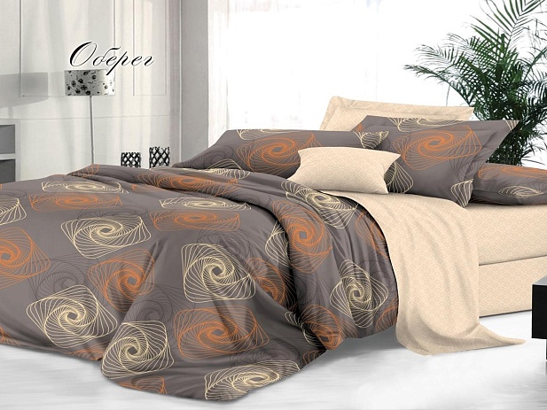 Комплект постельного белья 1,5 спальное "Sateen De Luxe" Эльф, Оберег