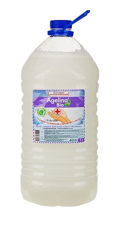 Жидкое мыло Бархат Белое перламутровое антибактериальное, 5л 