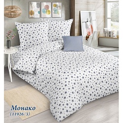 Комплект постельного белья 1,5 спальный, Монако 3 (светлый) 