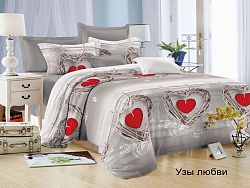 Комплект постельного белья 1,5 спальный Felicita, Узы любви