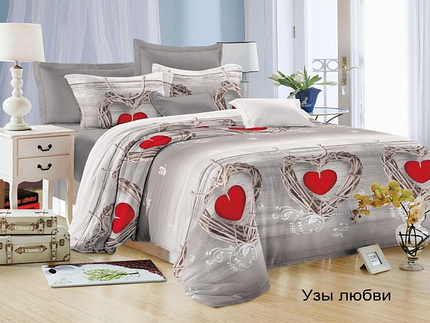 Комплект постельного белья 2-х спальный Макси Felicita, Узы любви