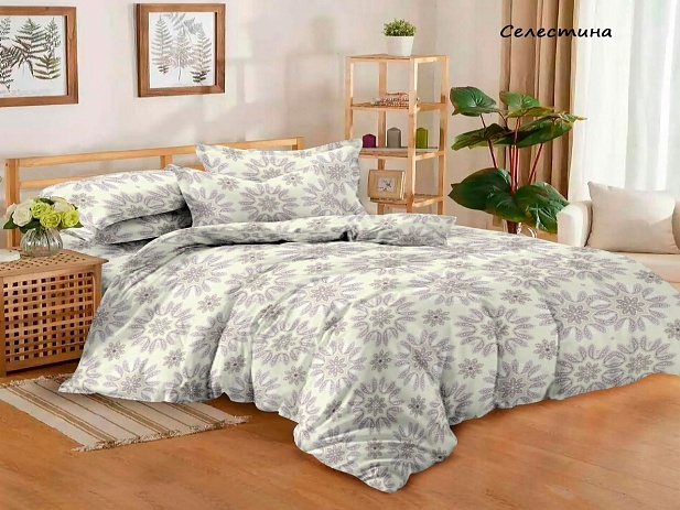 Комплект постельного белья 1,5 спальный "Domo Vita", Селестина