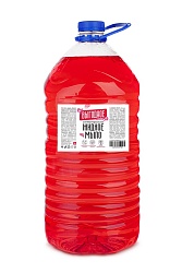 Жидкое мыло БАРХАТ антибактериальное ВЫГОДНОЕ Розовое,  5л  