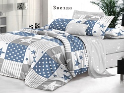 Комплект постельного белья Евростандарт "Domo Vita", Звезда