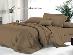 Комплект постельного белья Евростандарт Felicita, Какао и карамель