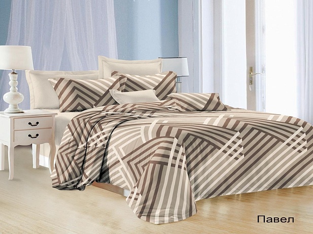 Комплект постельного белья 2-х спальный Satin Collection, Павел