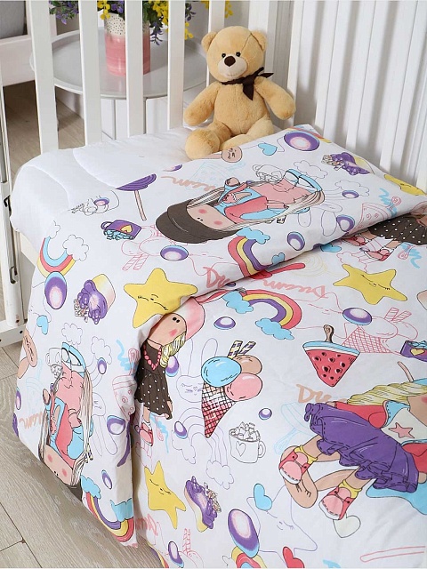 Пододеяльник бязь (без молнии) / Сластена 110x140 см