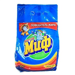 Стиральный порошок Миф-автомат COLOR,  2кг 
