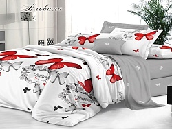 Комплект постельного белья Семейный "Sateen De Luxe" Эльф, Альвина