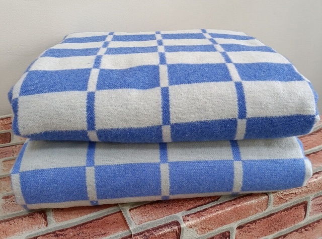 Одеяло байковое 400 гр. 80% хлопок, 140x205 см