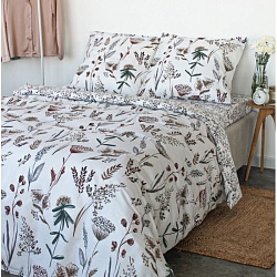 Комплект постельного белья Евро на резинке, Французский шик