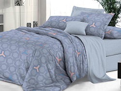 Комплект постельного белья 2-х спальный Макси "Sateen De Luxe" Эльф, Безмятежный