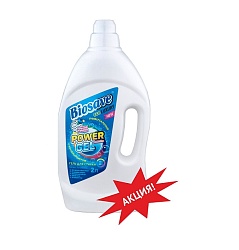 Гель для стирки BIOSAVE Бархат Luxury с ручкой, Свежесть океана, 2л