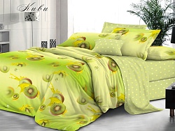 Комплект постельного белья 1,5 спальный "Белла Вита Премиум" Эльф, Киви