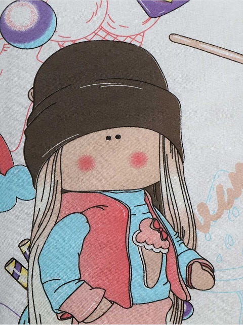 Пододеяльник бязь (без молнии) / Сластена 110x140 см