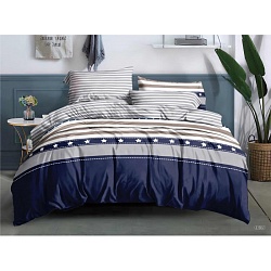 Комплект постельного белья Евро, Полисатин - 4639