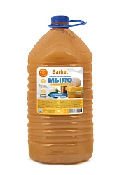 Жидкое мыло Хозяйственное Антибактериальное БАРХАТ, 5л 