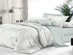 Комплект постельного белья Семейный "Sateen De Luxe" Эльф, Алёнушка