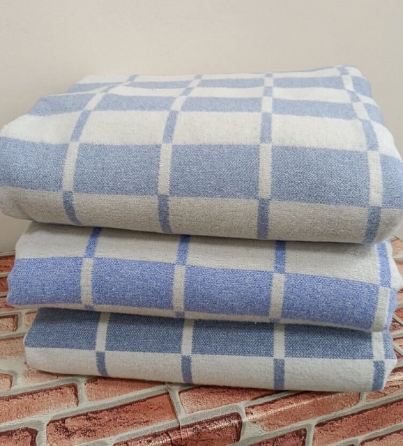 Одеяло байковое 400 гр. 80% хлопок, 140x205 см