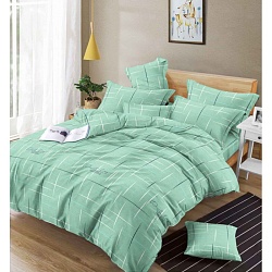 Комплект постельного белья Евро, Полисатин - 4583