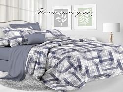 Комплект постельного белья Евро "Белла Вита Люкс" Эльф, Полночный джаз