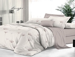 Комплект постельного белья Семейный "Sateen De Luxe" Эльф, Лигурия