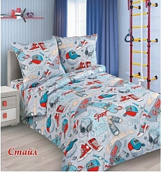 Детский комплект постельного белья 1,5 спальный, Стайл