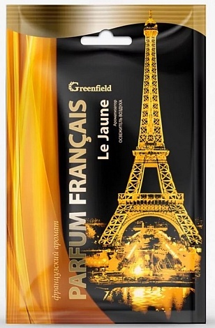 Ароматизатор для белья GREENFILD Parfum Francais Le Jaune, 15г