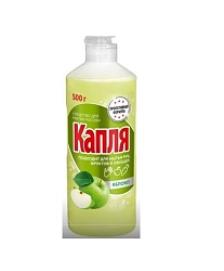 Моющее средство для посуды Капля VOX, Яблоко,  0,5л 