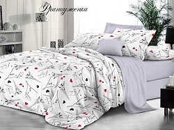 Комплект постельного белья Семейный "Белла Вита Люкс" Эльф, Француженка