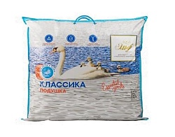 Подушка Лебяжий пух, "Классика" 68*68см, Эльф